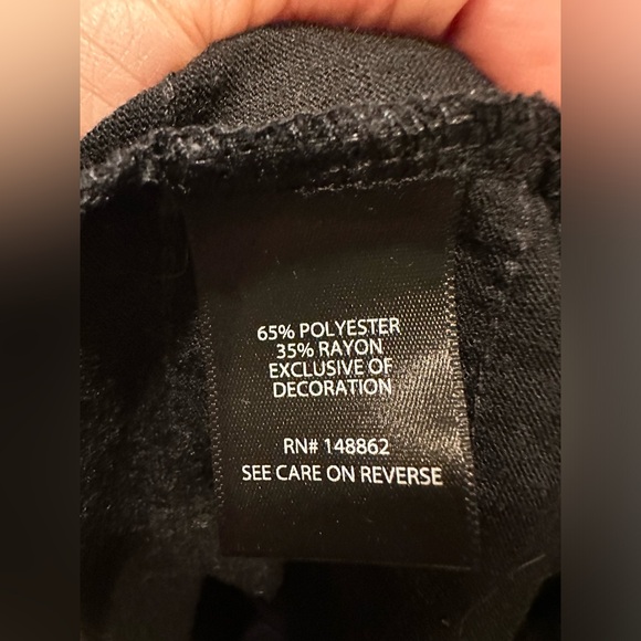 Torrid Black Lace Tank Top- size 2 - Picture 6 of 6